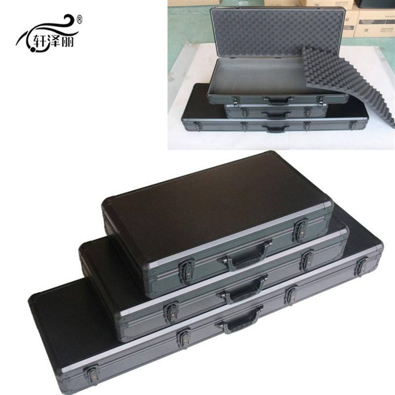 加长铝合金工具箱多功能手提箱乐器I箱鱼杆箱航模箱设备安全箱