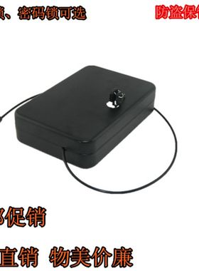 包邮 带锁密码迷你车载保险箱收纳盒储蓄盒小铁R盒防盗家用保管盒