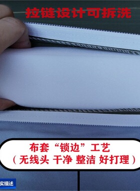 50D高密A纯白色绿n色内务制式海绵床垫居家学生单位宿舍上下铺褥