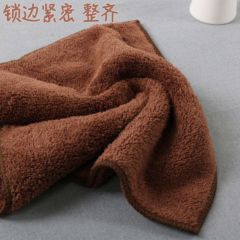 科得餐厅吸水抹布酒吧商用去油清洁加厚H毛巾不易掉毛厨房家务清