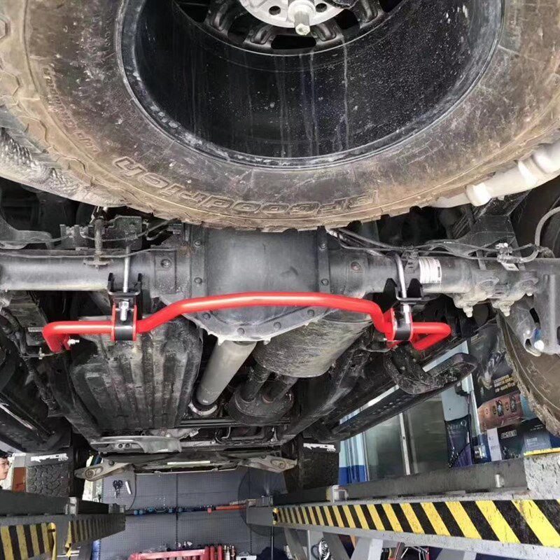 适用于新老款猛禽F150改装平衡杆皮卡尾箱防抖拉U杆后斗防倾杆配