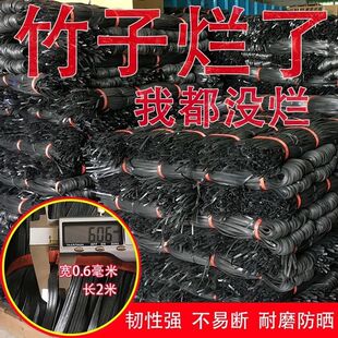 建筑绑带扎带胶蔑胶绳扎蔑搭棚竹架扎F绳扎篾扎排山的带搭竹架胶