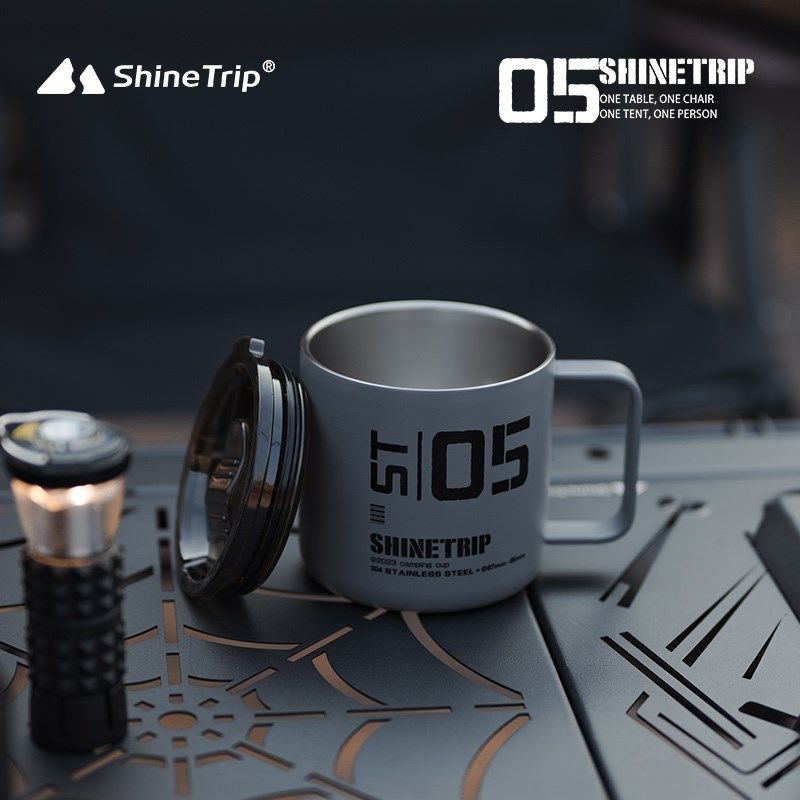 户外水杯子保温马克o露营旅行便携304双层不锈钢咖啡茶杯带盖,户外/登山/野营/旅行用品,水杯,淘宝优惠券,粉丝福利购,淘宝优惠卷