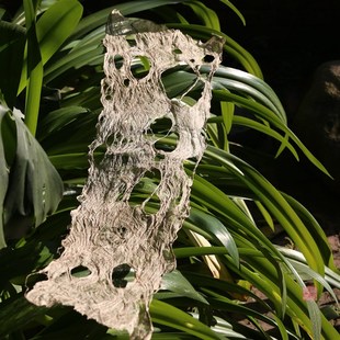 纤维构树皮纸 傣族树皮布tapa侘寂画材 J漆器纸胎DIY厚糙树皮肌理