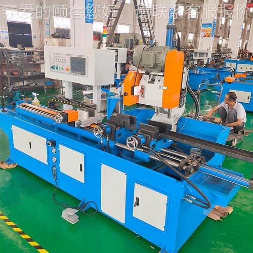 【自动转转角切管角切管动机】 厂家自查定制全自全切管机 属金切
