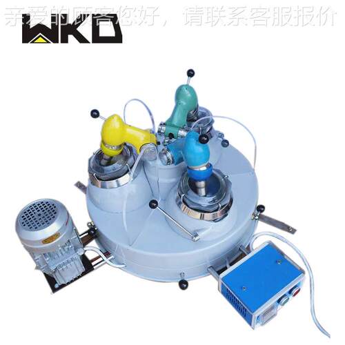 三实验室头研磨机 化验样武汉XPM-120*三头粉碎品机 X*PM1203玛瑙