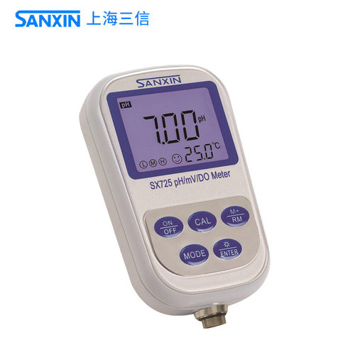 上海三信SX725型便携式pH/mV/溶解氧测量仪