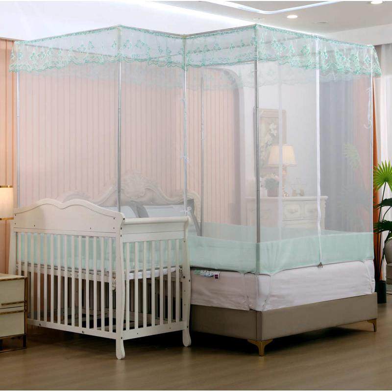 专业定做大小床榻榻米儿童防摔超大双拼接拐角蒙古包铁艺烤漆蚊帐,床上用品,蚊帐,淘宝优惠券,粉丝福利购,淘宝优惠卷
