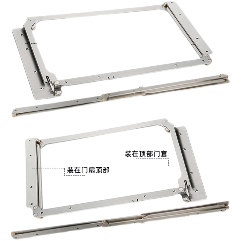 五金折叠衣柜门折页卫生间木门配件折叠I合页180度铰链平开门合页