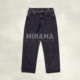 ORSLOW 复古水洗黑色牛仔裤 101 FIT 现货 PANTS DADS DENIM 25AW