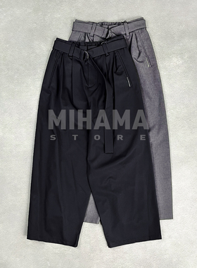 现货 F/CE. WATERPROOF TECH WOOL WIDE PANTS休闲宽松阔腿裤25AW