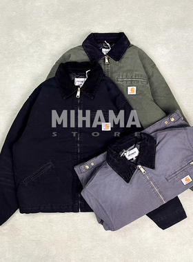 现货 CARHARTT OG Detroit Jacket 水洗底特律棉服夹克外套 25AW