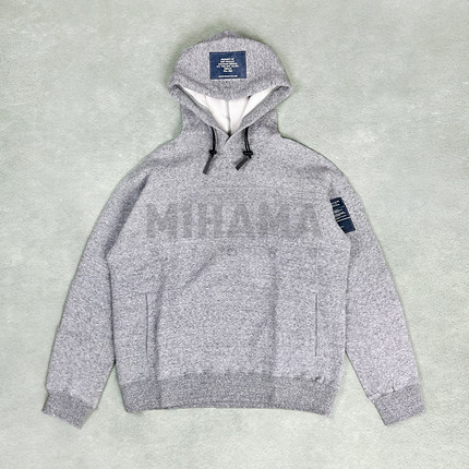 现货 N.HOOLYWOOD PULLOVER 军事线连帽宽松休闲卫衣帽衫 25AW