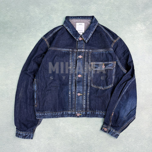 visvim泥染做旧大战牛仔夹克26AW