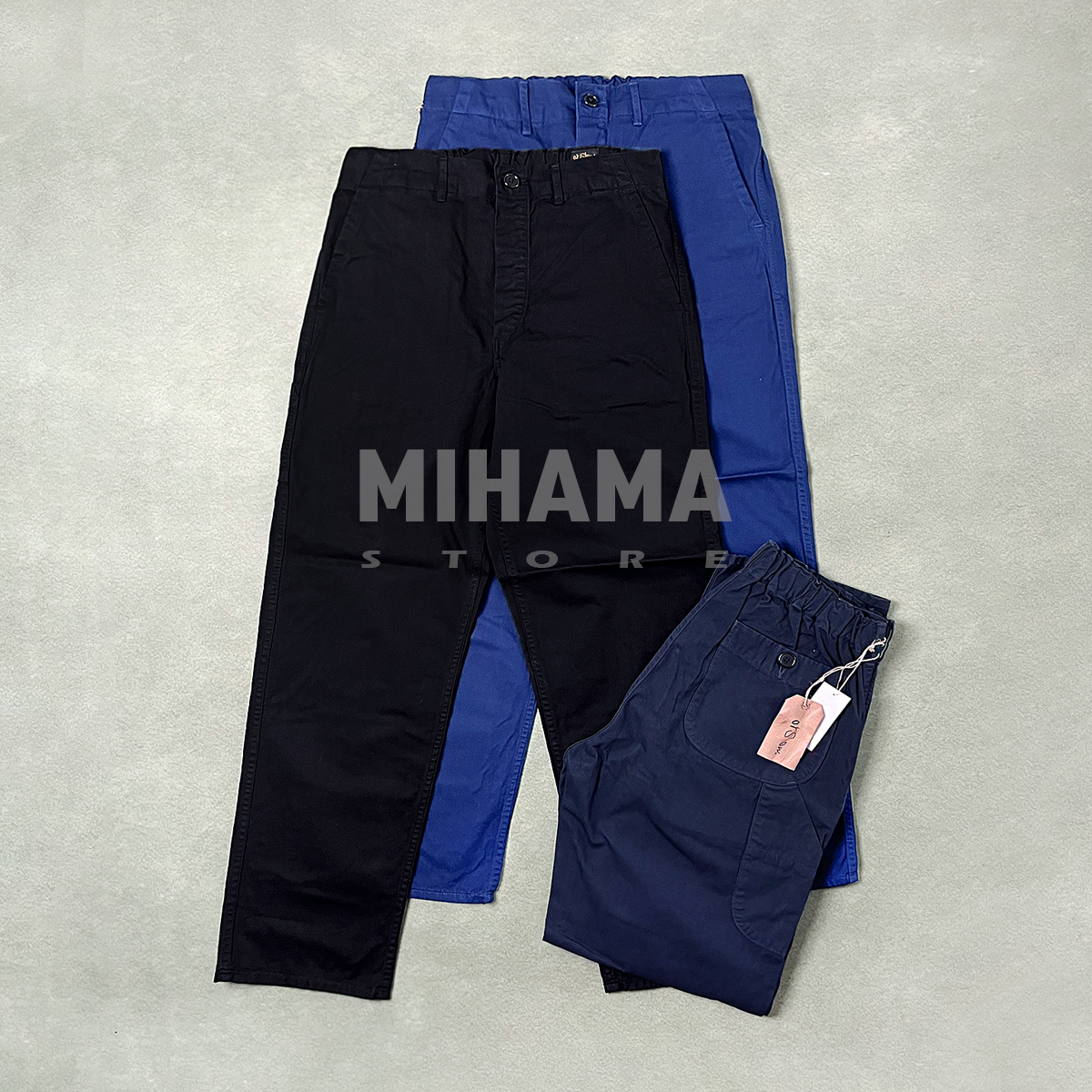 orSlow复古宽松工装休闲裤