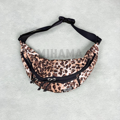 WACKOMARIA豹纹运动休闲腰包