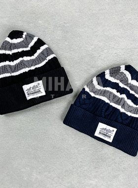 现货 NEIGHBORHOOD X EDDIE BAUER BORDER CABLE BEANIE 联名冷帽