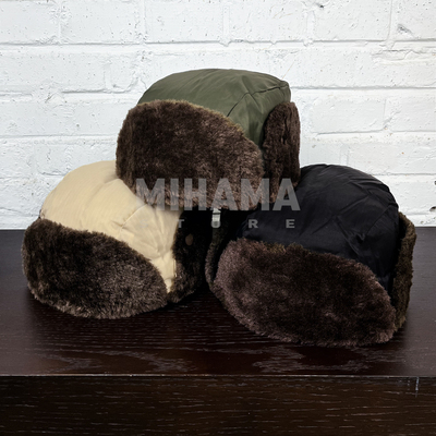 NEIGHBORHOOD联名保暖羽绒雷锋帽