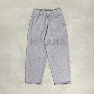 现货 NANAMICA Sweat Pants 阔腿束脚抽绳宽松休闲裤卫裤 26SS