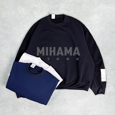 N.HOOLYWOO两面穿华夫格贴布卫衣