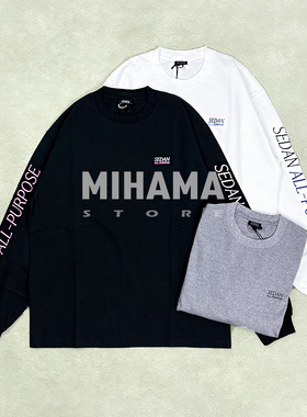 现货 SEDAN ALL-PURPOSE OG Logo L/S Tee 宽松休闲长袖T恤 25AW