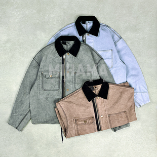 N.HOOLYWOOD 夹克 WORK 日产水洗灯芯绒领工装 25AW JACKET 现货