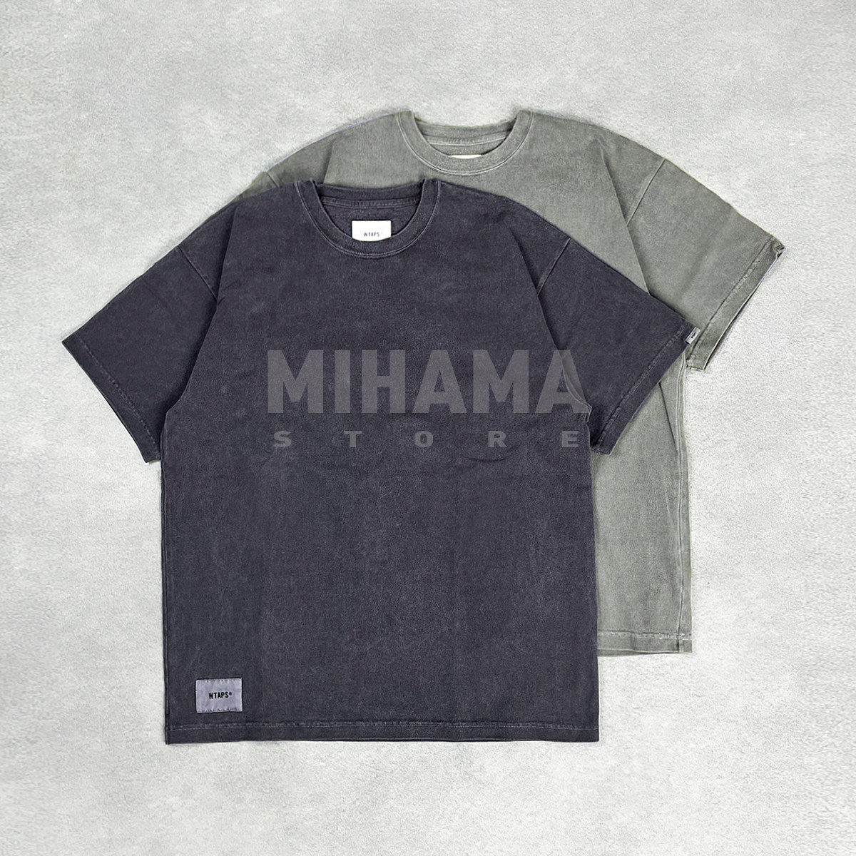 WTAPS水洗复古休闲短袖T恤