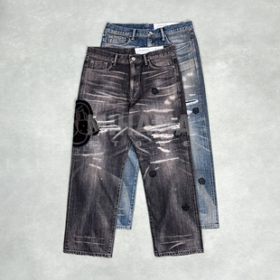现货NEIGHBORHOOD X CHITO SAVAGE DENIM DP BASIC联名牛王牛仔裤