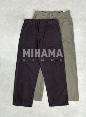 现货ORSLOW US ARMY FATIGUE OG107 水洗工装休闲裤甲板裤 25AW