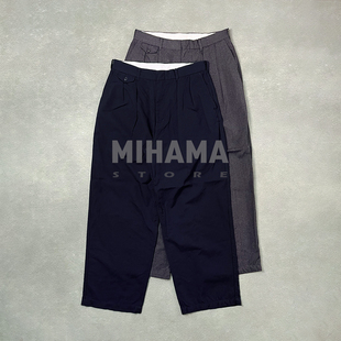 NANAMICA Pants羊毛双褶休闲长裤 Wool Pleat 25AW Gabardine 现货