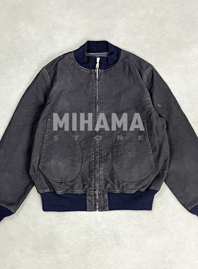 现货 BOWWOW USN DECK ZIP JACKET AGED 做旧复古甲板夹克25AW