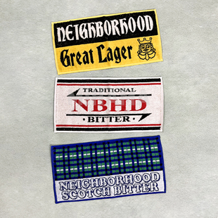 现货 NEIGHBORHOOD PUB TOWEL SET 3条装毛圈提花毛巾 25AW
