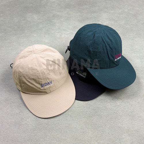 SEDAN尼龙抽绳休闲棒球帽26SS
