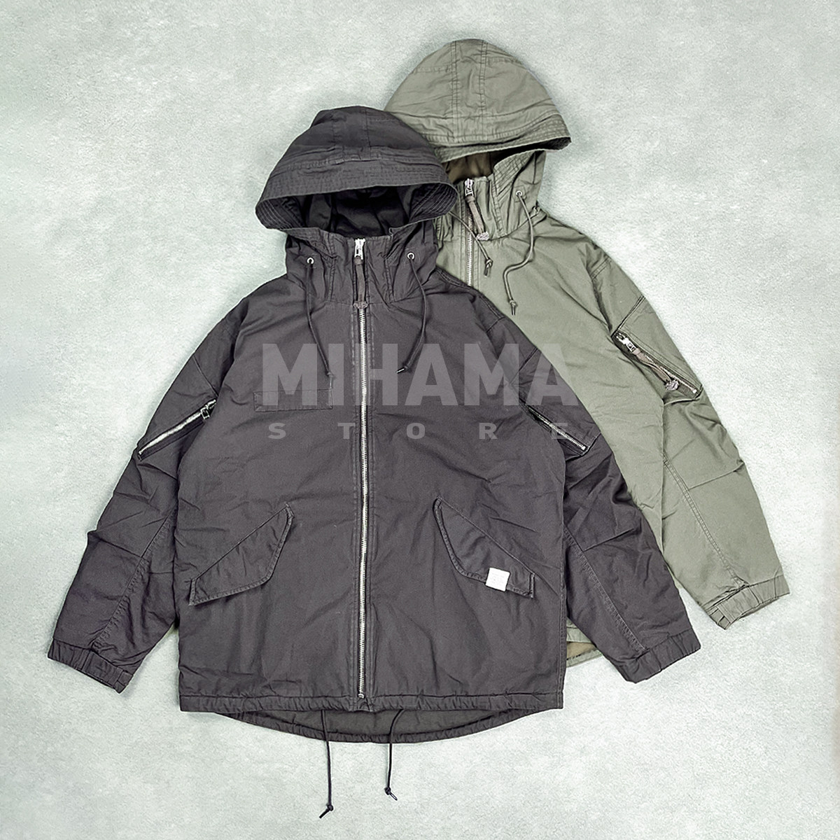 MADNESS连帽保暖棉服余文乐25AW