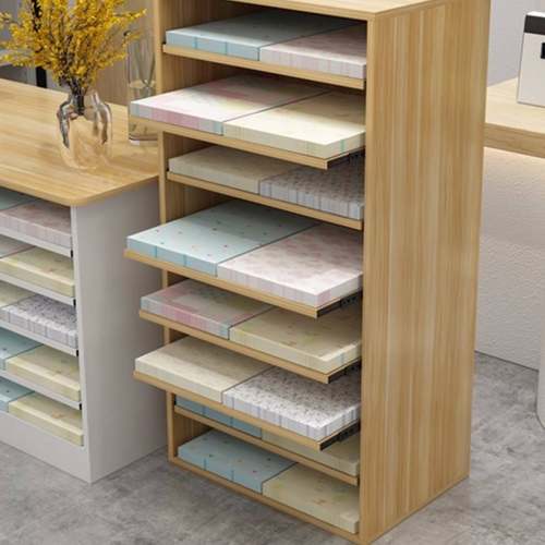 花卉吧台收银台包装纸收纳柜鲜花桌花店专用插花操作台包花工作台