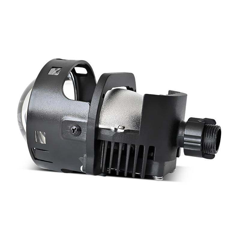 汽车LED大灯 3寸无损双光透镜超短款 双灯杯65W 激光光型无损H4H7