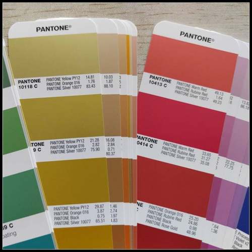 新版METALLIC潘通金属色卡GG1507C色卡8字10字开头高级金属色卡