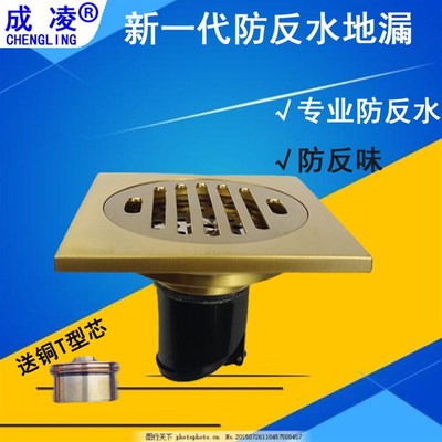 防反水地漏防臭防反味防倒灌防虫防返水