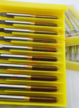 高品质挤压挤牙无屑丝锥涂钛黄色挤压丝攻M3/M4/M5/M6/M8/M10/M12