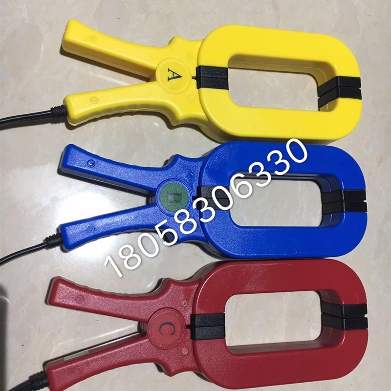 单相钳形电流互感器200/5 2000/5 孔径50*125铜排专用0.5级互感器