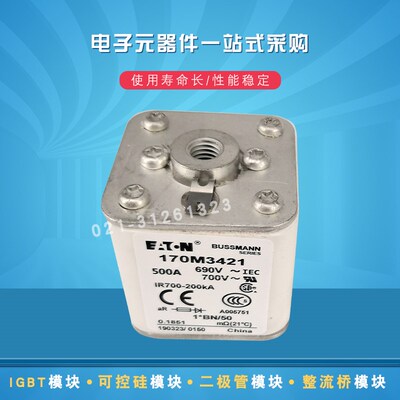 快速熔断器保险丝170M3438 3439 3440 3441 3442 3443 3444 3445