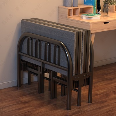 折叠床家用双人大床结实耐用出租屋简易便携办公室午睡单人硬板床