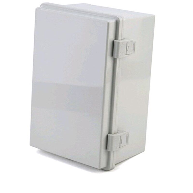 200*300*150塑料防水盒电器开关接线箱室外仪器密封防溅盒铰链
