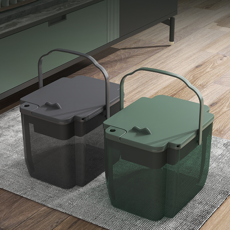 茶水桶茶渣分离过滤排水桶茶道茶台垃圾筒功夫茶具配件家用废水桶