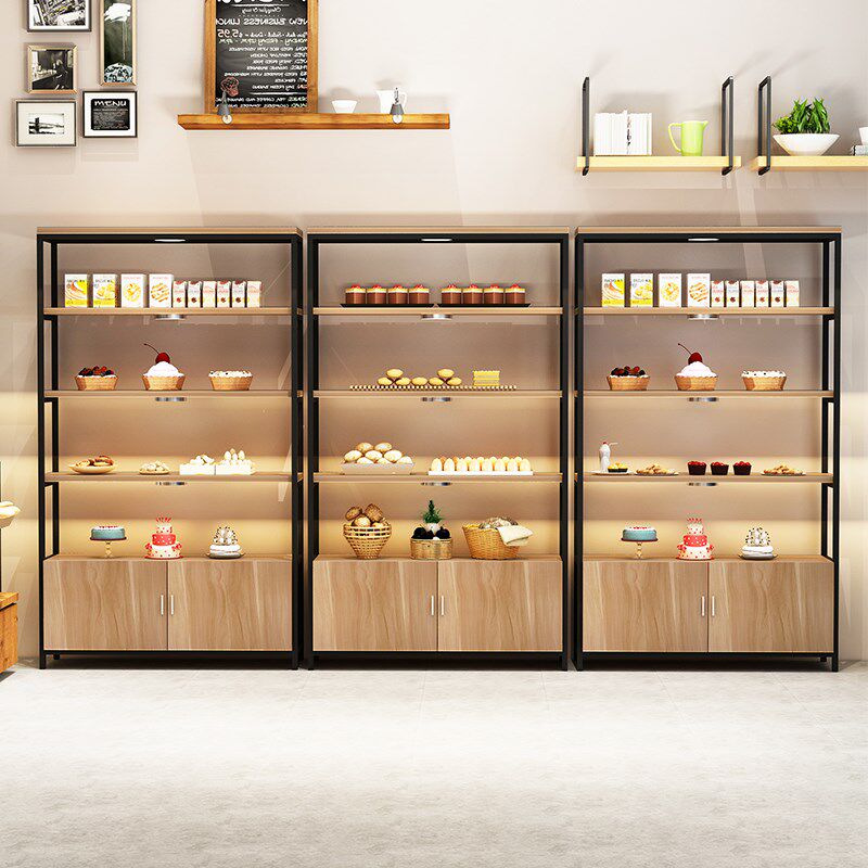 面包柜面包展示柜边柜陈列柜蛋糕糕点多层面包架子超市货架展示架