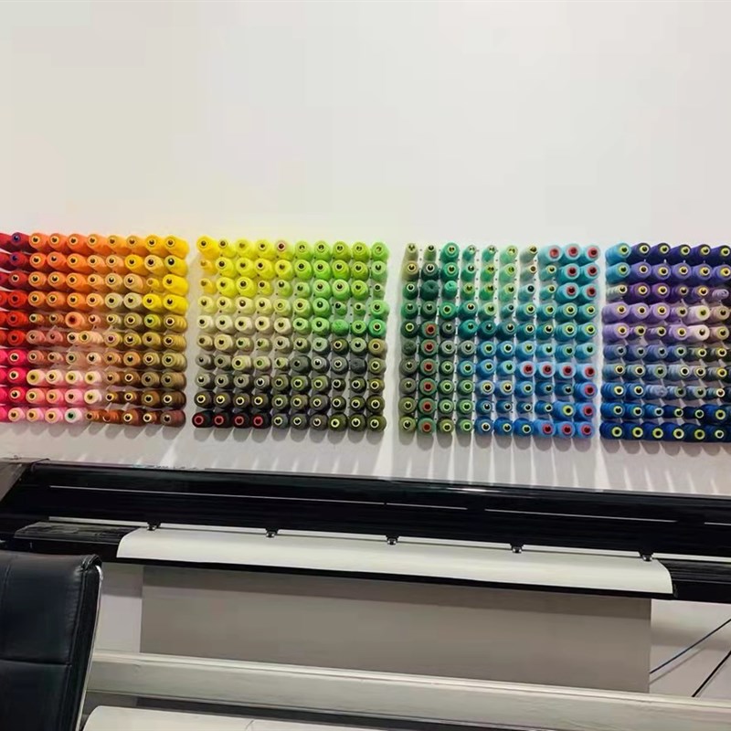 缝纫线架 实木洞洞板宝塔线弹力线鱼线桌面放线架子收纳置物架