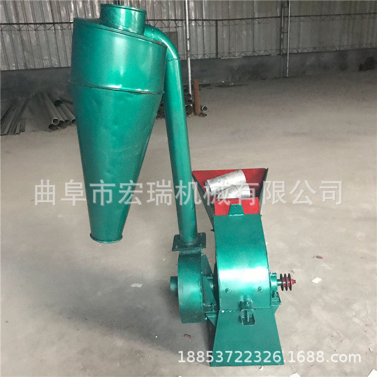 高粱秆花生秧粉碎机 牛羊养殖家用铡草机 玉米杆花生秧铡草粉碎机