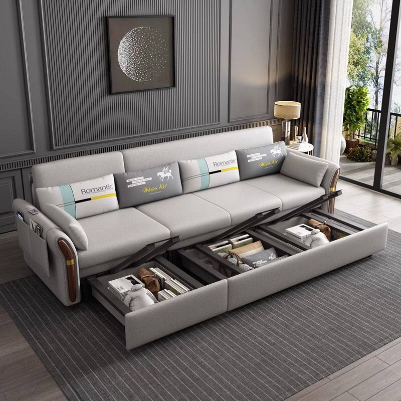 2026贵妃沙发床两用多功能可收缩折叠小户型客厅书房双人坐卧两用