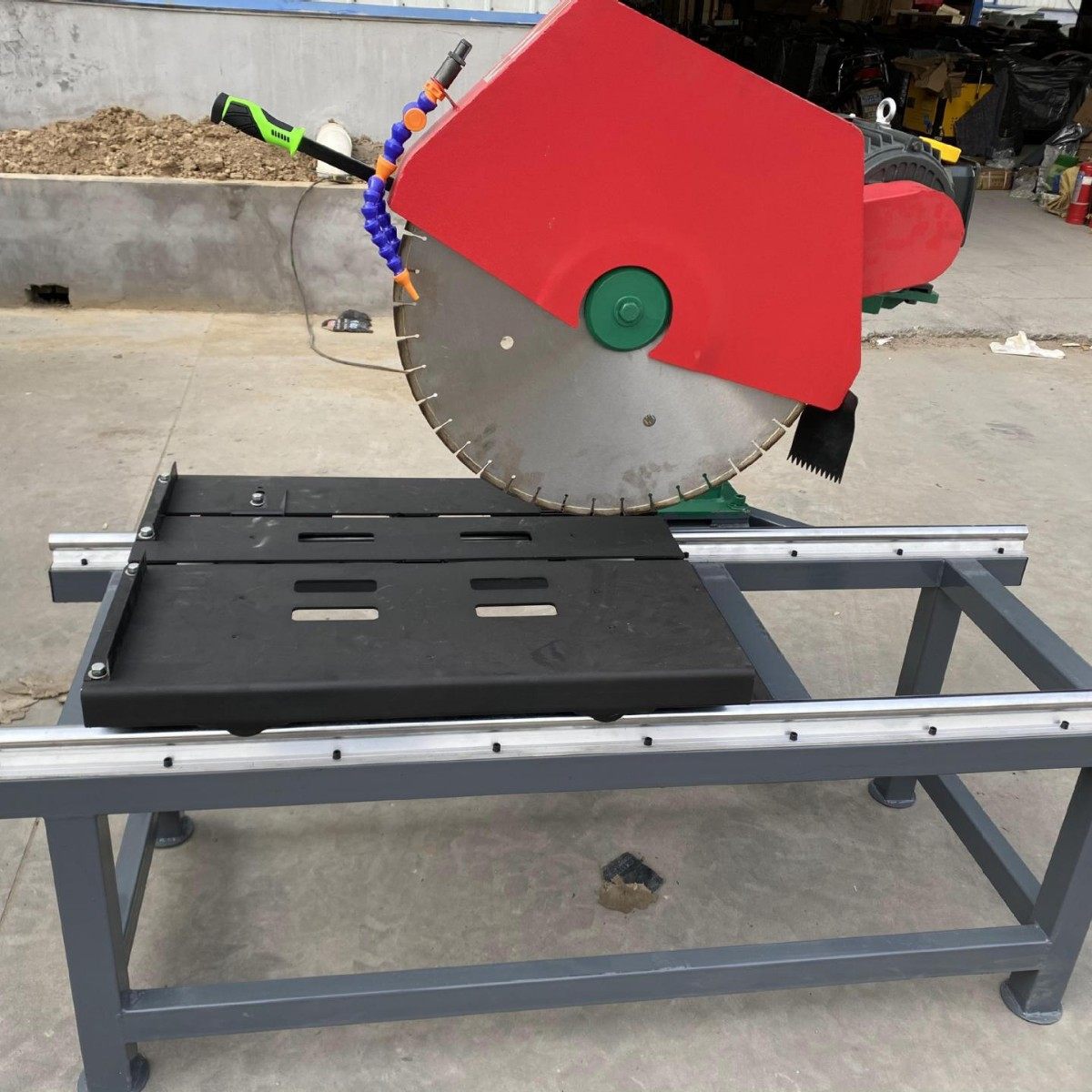 台式小型石材切割机 建筑工地石材切断机 多功能圆角倒角切割