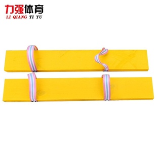 拓展活动行走木鞋趣味运动会道具趣味器材多人两足协力竞走木鞋